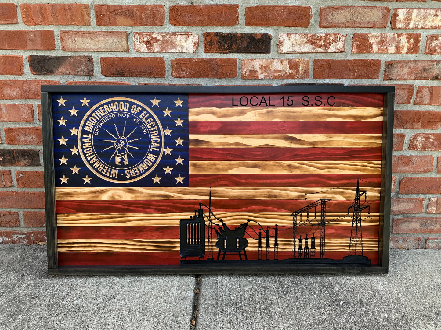 IBEW, Substation flag