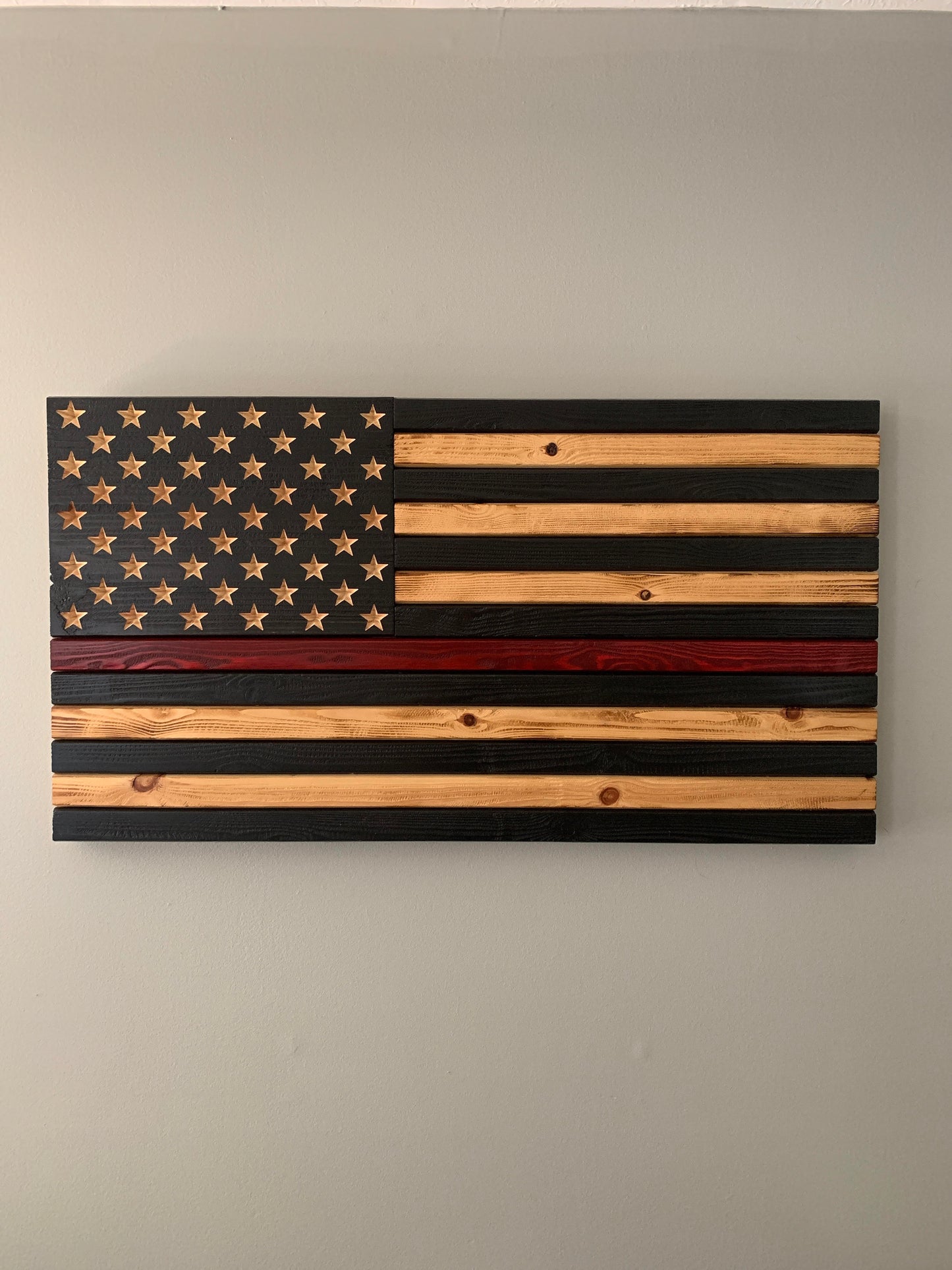 Rustic Thin Red Line/ Blue Line